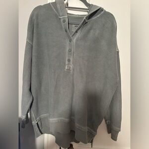 AERIE distressed sweater